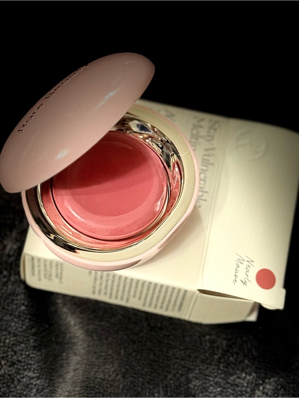Rare Beauty Cream Blush Balm in Nearly Mauve